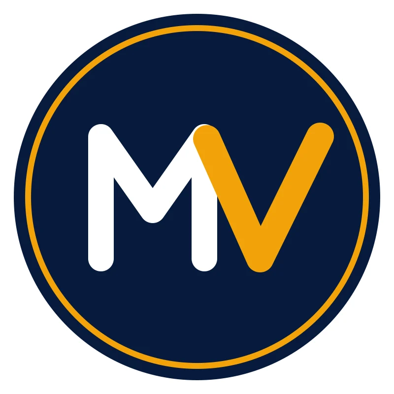 Monogram MV, znak autora Michała Varena