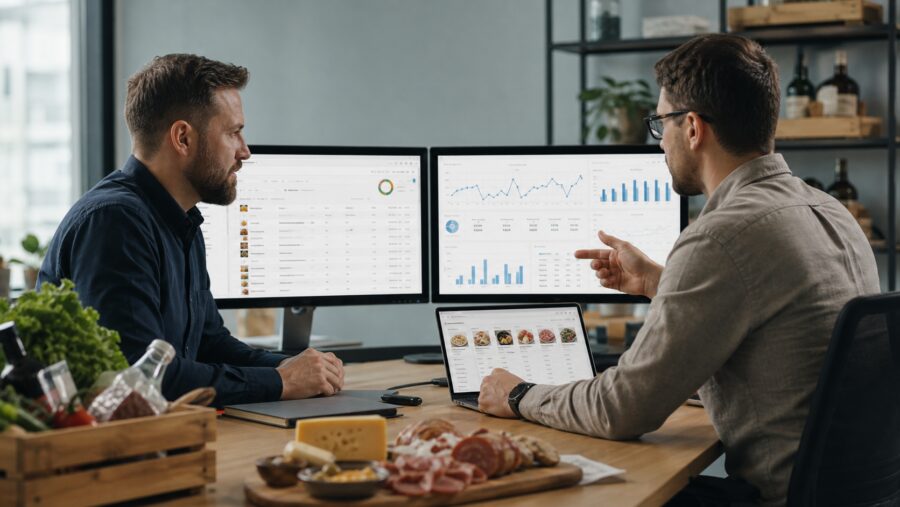 Google Ads dla delikatesów internetowych - RankHero