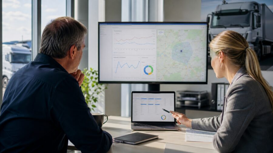 Google Ads dla firm transportowych - RankHero