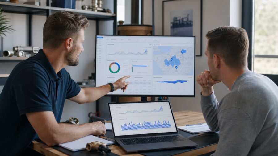 Google Ads dla hydraulików - RankHero
