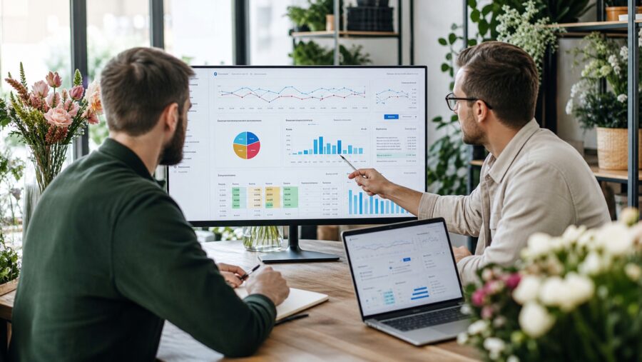 Google Ads dla kwiaciarni internetowych - RankHero