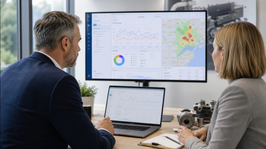 Google Ads dla producentów maszyn - RankHero