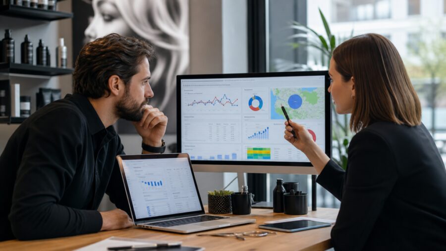 Google Ads dla salonów fryzjerskich - RankHero