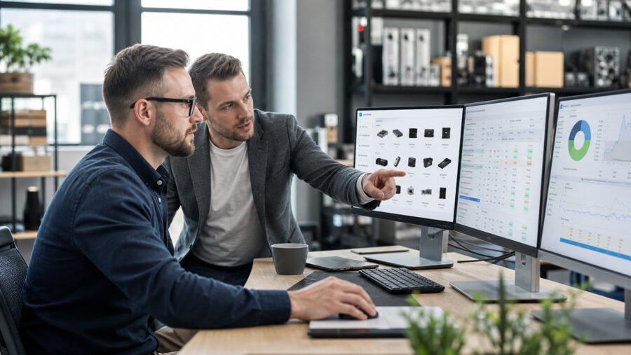 Google Ads dla sklepów komputerowych - RankHero