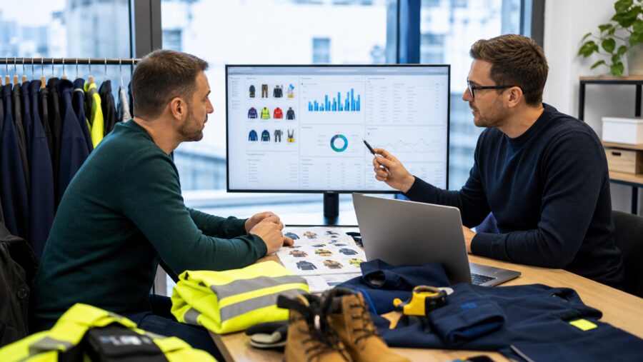 Google Ads dla sklepów z odzieżą roboczą - RankHero