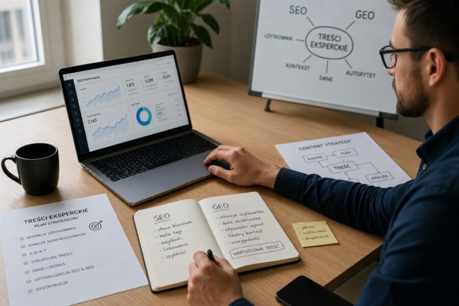 Jak tworzyć treści eksperckie pod SEO i GEO? - RankHero