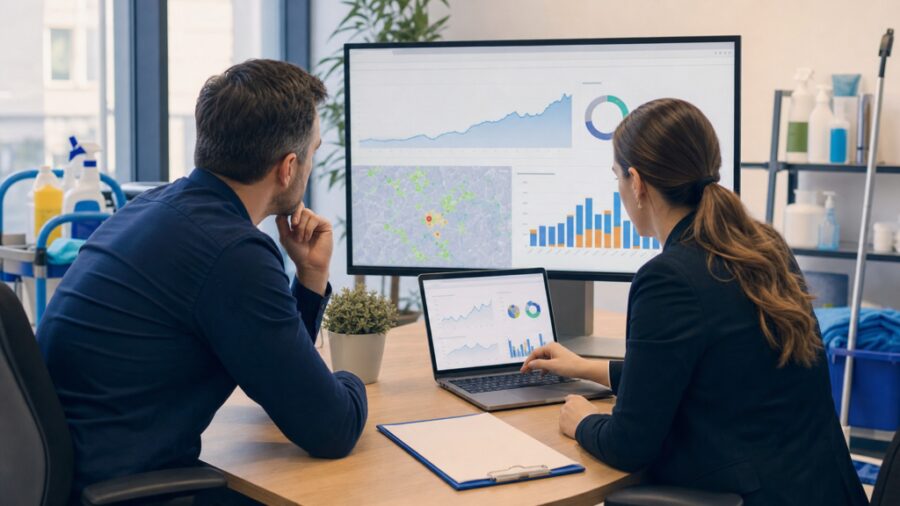 SEO dla firm sprzątających - RankHero