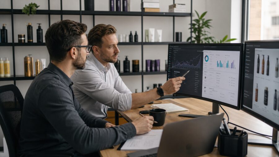 SEO dla sklepów fryzjerskich - RankHero