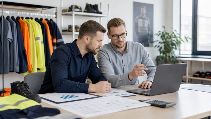 SEO dla sklepów z odzieżą roboczą - RankHero