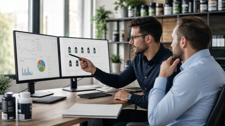 SEO dla sklepów z suplementami - RankHero
