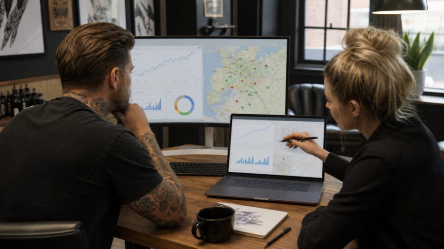 SEO dla studiów tatuażu - RankHero